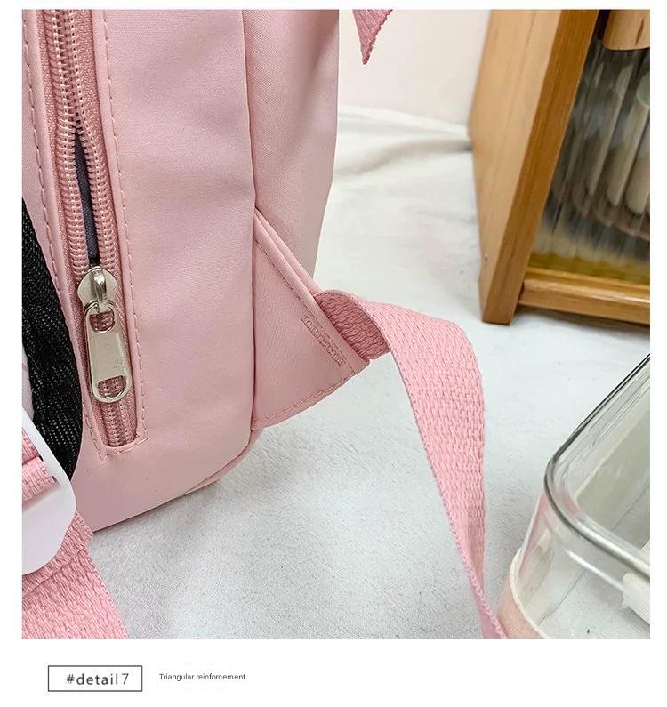 Schoolbag Japanese Large Capacity High School Student College Student Backpack ZK410